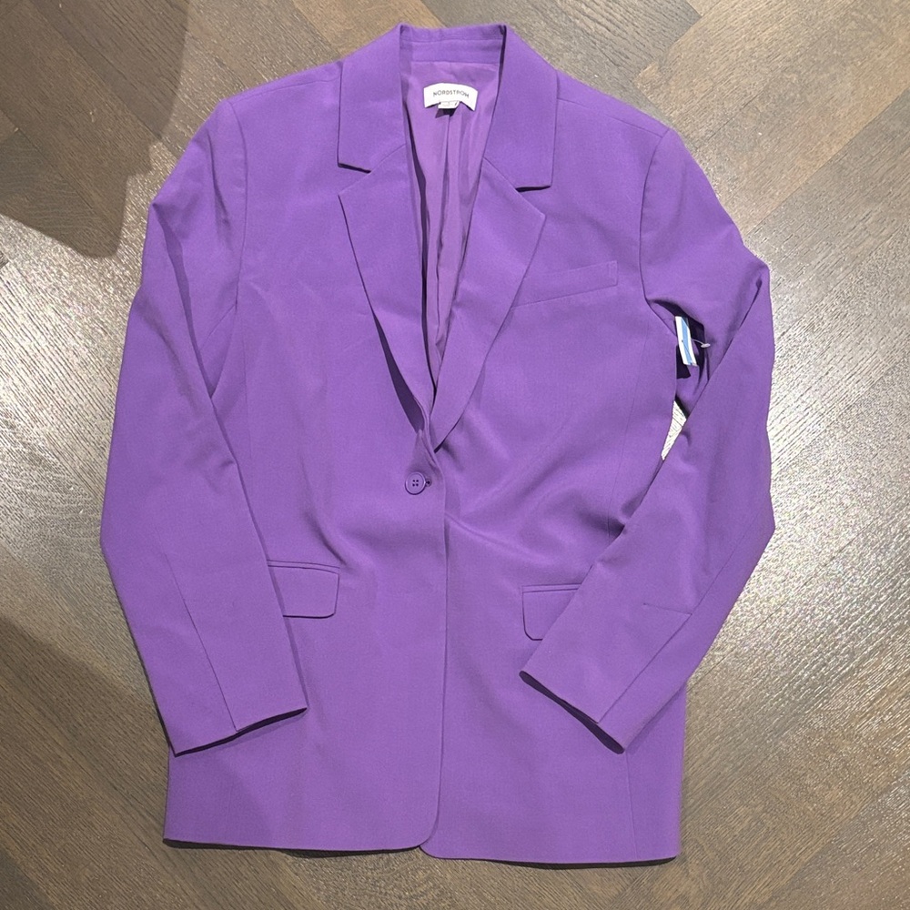 Nordstrom Purple Blazer
